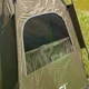 Туристическая палатка автоматическая трехместная 240х210х130 см шестиугольная двухслойная с козырьком тамбуром для кемпинга походов хаки - изображение 11