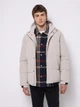 Куртка зимняя короткая мужская Colin's CL1076192ECR L Ecru (8684112825854) - изображение 1