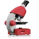Мікроскоп Bresser Junior 40x-640x Red з набором для дослідів та адаптером для смартфона - изображение 3