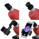 Мікроскоп Bresser Junior 40x-640x Red з набором для дослідів та адаптером для смартфона - изображение 4