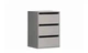 Комод внутренний 3ш Bellevue TWTK23 к шкафу BLQS128E1 - изображение 1