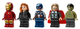 Конструктор LEGO Super Heroes Marvel Логотип і міні фігурки MARVEL 931 елемент (76313) (955555911733572) - Уцінка - зображення 7