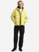 Пуховик зимний короткий женский Jack Wolfskin Frozen Palace Jkt W Rds A65097-M0064 L Желтый (4064886550062) - изображение 3