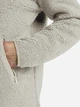 Толстовка на молнии флисовая без капюшона женская Jack Wolfskin High Curl Coat W A65074-A0056 XS Бежевая (4064886561228) - изображение 4