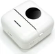 Портативный термопринтер без чернил Mini Printer с Bluetooth+1 рулон, Белый - изображение 1