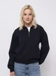 Толстовка на молнии без капюшона женская Colin's CL1065678NAV XS Navy (8684112834412) - изображение 1
