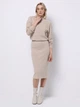 Свитер вязаный женский Colin's CL1075614BME M Beige Melange (8684112821689) - изображение 3