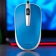 Дротова комп'ютерна миша для роботи та ігор Genius DX-120 Провідна USB-A мишка для ноутбука ПК із оптичним сенсором 1000 DPI та 3 кнопками Блакитний - зображення 1
