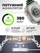 Смарт-часы с AMOLED-дисплеем 1.95", IP68, функцией звонков, мониторингом здоровья и спортивными режимами, белый - изображение 2