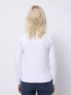 Лонгслив длинный женский Colin's CL1076452OFW S Off White (8684112838373) - изображение 2