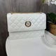 Мини сумочка через плечо клатч стиль Chanel женская модная сумка Шанель стеганная мини-сумочка - зображення 7