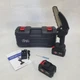 Пила цепная с 2 аккумуляторами 48V и шиной 6 дюймов в кейсе Mini Electric Chain Saw, беспроводная аккумуляторная мини-пила для обрезки веток и деревьев, электропила для сада и дачи Черная, MEP-48 - изображение 2