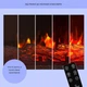 Электрический камин Klarstein Kamini FXL 2G 1800 Вт (10038365) от 15 до 30 °C - изображение 7