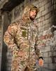 Тактичний костюм Softshell 511 Mission Мультикам водозахисний з наколінниками та липучками M - зображення 5