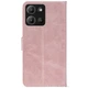 Чохол-книга Crazy Horse Clasic для Motorola G86 Rose Gold (Front) (67195) - зображення 3