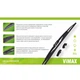 Щітка склоочисника (двірник) 380мм каркасна VIMAX, DB-SW15-380 - зображення 2