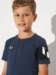 Подростковая футболка для мальчика Messi C099KBN30007 176 см Темно-синяя (8720386958208) - изображение 4