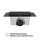 Витяжка декоративна похила PERFELLI DN 6142 BL LED - изображение 8