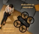 Детский квадрокоптер с HD FPV камерой, мини дрон для детей и новичков, с защитой лопастей и подсветкой YouWe 2100109 - изображение 6