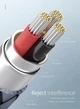 Кабель аудио Essager 3.5mm Aux mini Jack male-male 0.5 м Dark Gray (EYP35-DYB0G) - изображение 3