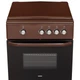 Плита газовая Eleyus ORUM 6001 EF BR Коричневый - изображение 3