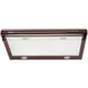 Вытяжка плоская Eleyus BONA ІІ LED SMD 60 2мотора Brown - изображение 2
