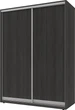 Шкаф-купе двухдверный Matro (LuxeStudio) ДСП/ДСП 180x60x240 см Морское дерево (14155535-928) - изображение 1