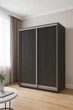 Шкаф-купе двухдверный Matro (LuxeStudio) ДСП/ДСП 180x60x240 см Морское дерево (14155535-928) - изображение 3