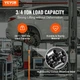 Опірна стійка VEVOR Underlift вантажопідйомність 750 кг підйом від 134 см до 193 см домкрат на підшипнику (VevQCSJJAQZJYXDKRNNMV0) - зображення 6