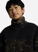 Подростковая теплая флисовая толстовка для мальчика Jack Wolfskin Teen Aop Fleece K A65312_T0322 152 см Коричневая с черным (4064886515238) - изображение 4