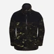 Подростковая теплая флисовая толстовка для мальчика Jack Wolfskin Teen Aop Fleece K A65312_T0322 152 см Коричневая с черным (4064886515238) - изображение 6
