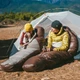 Śpiwór z naturalnym puchem Naturehike Snowbird CNK2550WS014 M 190 x 75 cm Ciemnobrązowy (6927595784402) - obraz 5