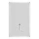 Дзеркало 100x60 см LED Touch Сенсор Фасадне підсвічування Антизапотівне Mixxus Premium LINES MR17-100x60-Reverse Скло 5 мм з Срібною амальгамою Алюмінієвий каркас Товщина 3 см (MP6625) - изображение 7