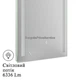 Дзеркало 120x60 см LED Touch Сенсор Фасадне підсвічування Діммер Антизапотівне Mixxus Premium LINES MR17-120x60-Reverse Скло 5 мм з Срібною амальгамою Алюмінієвий каркас Товщина 3 см (MP6626) - изображение 6