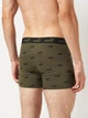 Набор трусов боксеров мужских хлопковых Puma Elements Men Logo Print Boxers 2P 93875403 L 2 шт Forest (8720245833721) - изображение 4