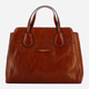 Torebka crossbody damska ze skóry naturalnej The Bridge Elettra 04155401 14 Brązowa (800070347026) - obraz 1