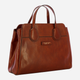 Torebka crossbody damska ze skóry naturalnej The Bridge Elettra 04155401 14 Brązowa (800070347026) - obraz 2