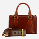 Torebka crossbody damska ze skóry naturalnej mała The Bridge Ida 04100501 14 Brązowa (800070346551) - obraz 4