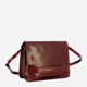 Torebka crossbody damska ze skóry naturalnej mała The Bridge Lucrezia 04193001 YF Bordowa (800070346563) - obraz 2