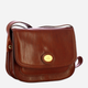 Torebka crossbody damska ze skóry naturalnej mała The Bridge Stodo 04543501 14 Brązowa (800070346584) - obraz 3