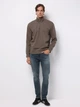 Толстовка на молнии мужская Colin's CL1077098TPE M Taupe (8684112932392) - изображение 3
