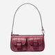Torebka bagietka damska mała Michael Kors Zoey 32T5TZCU1B 691 Czerwona (800070345268) - obraz 1
