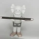 Статуетка Kaws Companion сірого кольору 18 см. Дизайнерська іграшка Кавс сірий - зображення 2