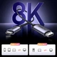 Кабель Type-C to DisplayPort 1.4 для монитора 8K60Hz 4K144/240Hz UGREEN CM556 шнур тайп си на дисплей порт для телевизора 1 метр серый (25157) - изображение 2