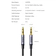 Кабель для наушников с микрофоном AUX Jack 3.5mm 4 Pin TRRS UGREEN AV183 M/M 4-Pole Microphone Audio Cable шнур аукс для гарнитуры микрофона колонок 2 метра серый (20782) - изображение 6