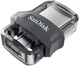 Флеш пам'ять USB SanDisk Ultra Dual Drive m3.0 256GB USB 3.0 + microUSB Black-Gray (SDDD3-256G-G46) - изображение 1