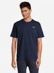 Футболка хлопковая длинная мужская Fila FAM0874-50004 S Темно-синяя (4067777175726) - изображение 1