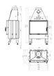 Каминна топка M-FIRE 70 пряма (15kW) - изображение 6