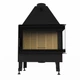 Камінна топка M-FIRE 80 кутова права (17kW) - изображение 1