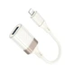 Перехідник Lightning на USB Hoco UA39 Crystal (480 Mbps, USB2.0, OTG, 12,5 cm). Beige - зображення 3